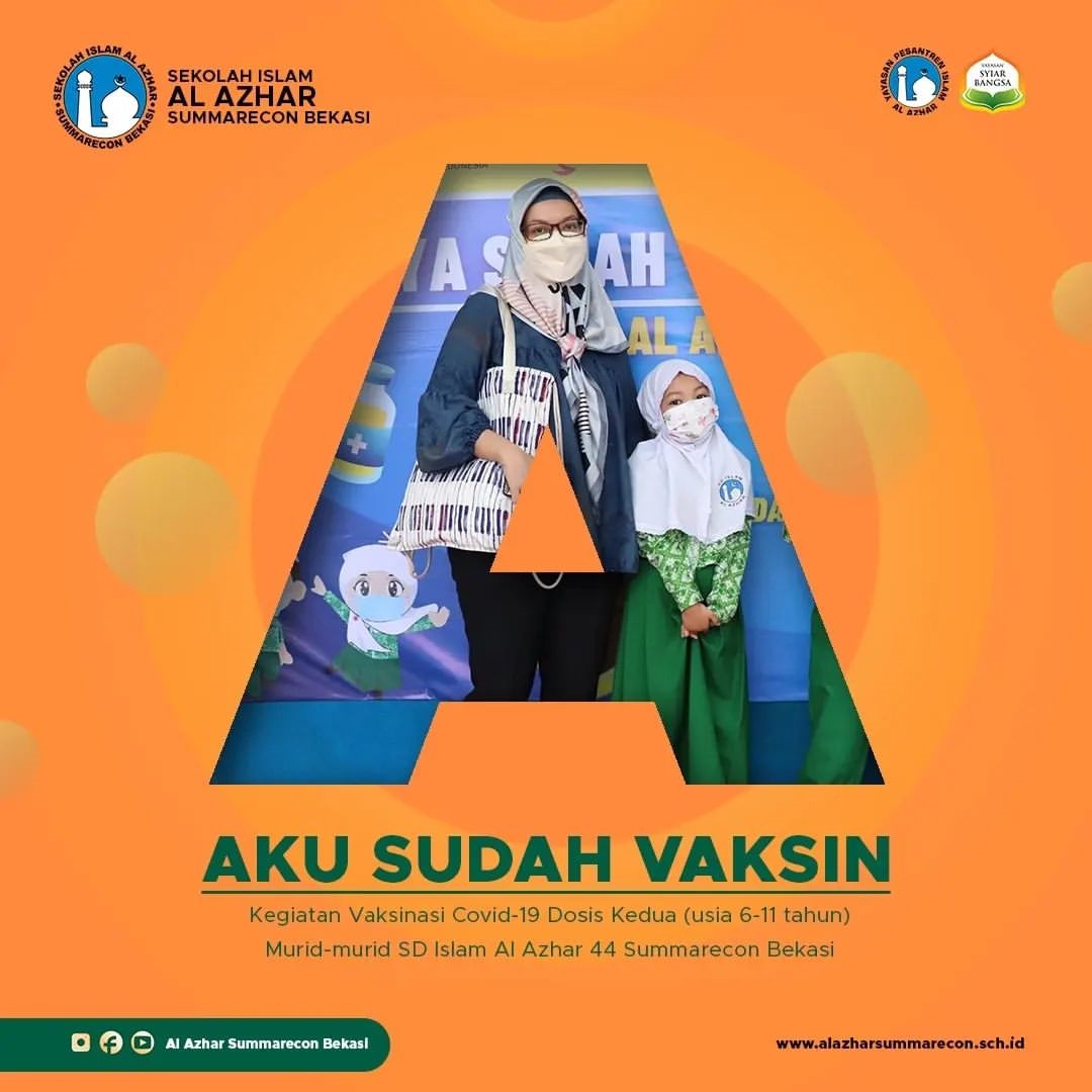 Vaksinansi anak usia 6-11 tahun dosis kedua